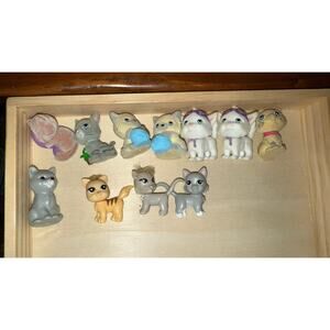 Kitty In My Pocket Series Lot 11 Figures Plus Other